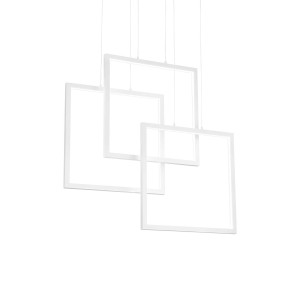 FRAME SP QUADRATO BIANCO 253596 Ideal lux