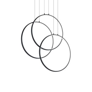 FRAME SP CERCHIO NERO 269337 Ideal lux