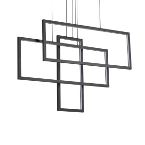 FRAME SP RETTANGOLO NERO 269382 Ideal lux