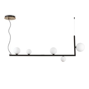 BIRDS Czarny 273648 Ideal lux