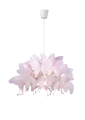 Lampa wisząca motyle średnica 50cm różowa LP-3439/1P Light Prestige