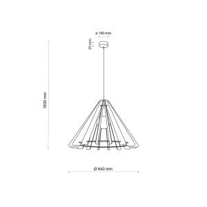 ERIS WOOD L 6611 TK Lighting