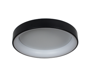 Lampa sufitowa plafon średnica 60cm czarna LP-049/1C Light Prestige 