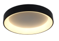 Lampa sufitowa plafon średnica 60cm czarna LP-049/1C Light Prestige