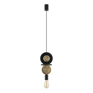 Lampa wisząca DROPS WOOD E 11177 Nowodvorski