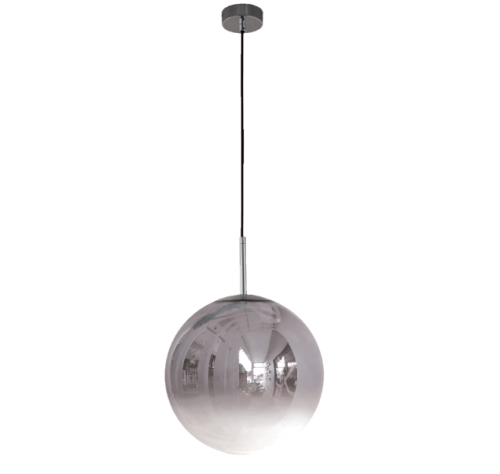 Lampa wisząca kula średnica 30cm srebrna/transparentna LP-2844/1P Light Prestige