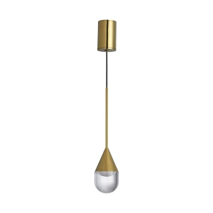 Lampa Wisząca Nata 1xLED złota PL0104-GD Yaskr