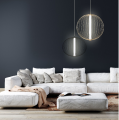 Lampa wisząca duża średnica 60cm złota LP-798/1P Light Prestige