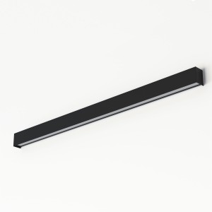 Kinkiet STRAIGHT WALL LED BLACK L 7595 Nowodvorski