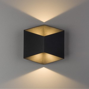 Kinkiet lampa ścienna TRIANGLES LED BLACK 8142 Nowodvorski