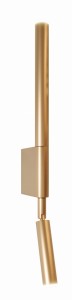 Maxlight W0341 Kinkiet Organic Złoto Szczotkowane