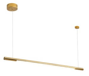Maxlight Organic Horizon P0356 Lampa Wisząca Złota