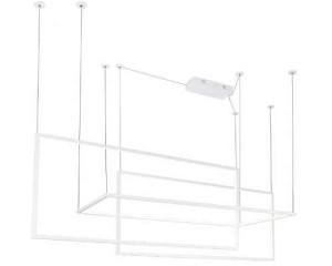 Maxlight Geometric P0272 Lampa Wisząca Biała