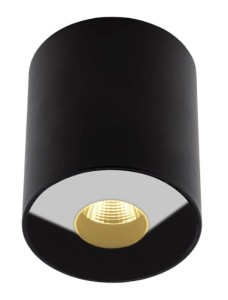 Maxlight Plazma C0151 Plafon Czarny IP54