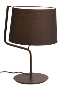 Maxlight Chicago T0029 Lampa Stołowa Czarny Abażur
