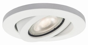 Oczko podtynkowe Lagos okrągłe ruchome 1xGU10 biała LP-440/1RS WH movable Light Prestige
