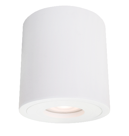 Spot tuba biała natynkowa wysokość 9,5cm LP-6510/1SM XL WH Light Prestige