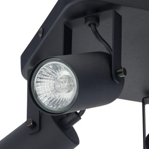 REDO BLACK LAMPA SUFITOWA 4 PŁ GU10 6501 TK Lighting