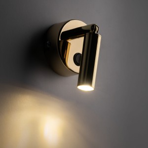 ENZO GOLD KINKIET 1 PŁ G_9 1372 TK Lighting