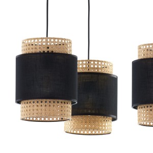 BOHO BLACK LAMPA WISZĄCA 3 PŁ 6549 TK Lighting