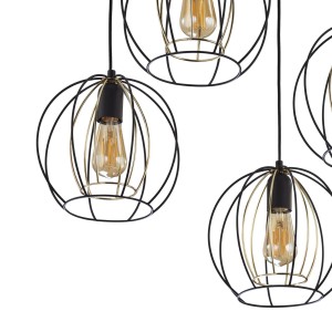 JAULA LAMPA WISZĄCA 4 PŁ 6252 TK Lighting