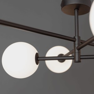 SARIUS BLACK LAMPA SUFITOWA 6 PŁ 4734 TK Lighting