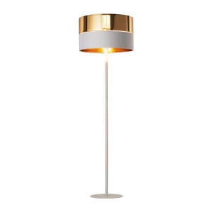 HILTON WHITE/GOLD LAMPA PODŁOGOWA 1 PŁ 5074 TK Lighting