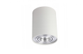 spot sufitowy średnica 9,6cm biały-aluminium AZ1436 AZZARDO