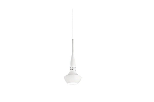 Lampa wisząca nowoczesna wysokość 138cm biała AZ0260 AZZARDO