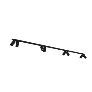 Lampa sufitowa spoty reflektorki na listwie MONO VIII 2x150 BLACK 7720 Nowodvorski