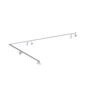 Lampa sufitowa spoty reflektorki na listwie MONO CORNER VIII 2x200 WHITE 7753 Nowodvorski