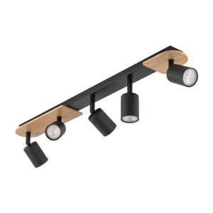 COVER WOOD LAMPA SUFITOWA 5 PŁ 5777 TK Lighting