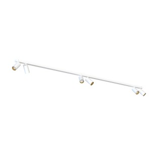 Lampa sufitowa spoty reflektorki na listwie MONO VI WHITEGOLD 7777 Nowodvorski