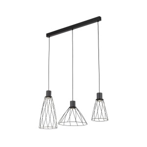 MODESTO BLACK LAMPA WISZACA 3 10149 TK Lighting