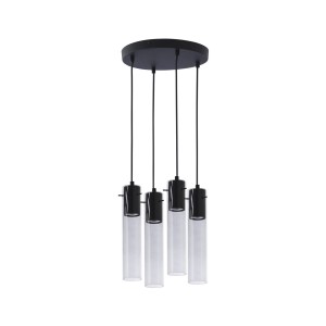 LOOK GRAPHITE LAMPA WISZĄCA 4 PŁ 3259 TK Lighting