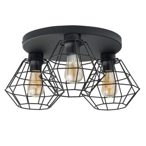 DIAMOND NEW BLACK LAMPA SUFITOWA 3 PL 6205 TK Lighting
