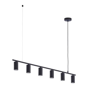 LOGAN BLACK LAMPA WISZĄCA 6 PŁ 4428 TK Lighting