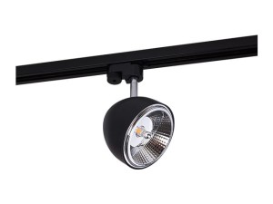System szynowy 1 obwodowy lampa reflektor PROFILE VESPA BLACK 8825 Nowodvorski