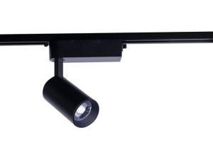 System szynowy 1 obwodowy lampa reflektor PROFILE IRIS LED BLACK 12W 3000K 9001 Nowodvorski