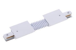 System szynowy 1 obwodowy łącznik elastyczny wpuszczany PROFILE RECESSED FLEX CONNECTOR WHITE 8384 Nowodvorski