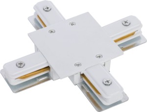 System szynowy 3 obwodowy łącznik krzyżowy wpuszczany PROFILE RECESSED X-CONNECTOR WHITE 8836 Nowodvorski