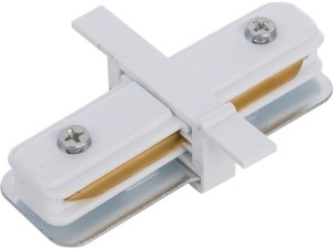 System szynowy 1 obwodowy łącznik prosty wpuszczany PROFILE RECESSED STRAIGHT CONNECTOR WH 8967 Nowodvorski