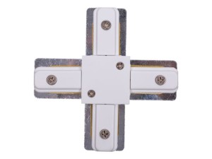 System szynowy 1 obwodowy łącznik krzyżowy PROFILE X-CONNECTOR WHITE 9190 Nowodvorski