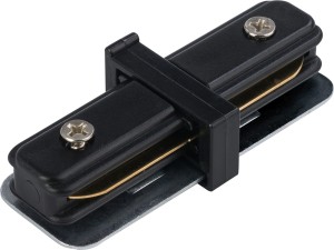 System szynowy 1 obwodowy łącznik prosty PROFILE STRAIGHT CONNECTOR BLACK 9453 Nowodvorski