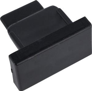 System szynowy 1 obwodowy zaślepka PROFILE DEAD END CAP BLACK 9458 Nowodvorski