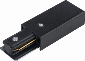 System szynowy 1 obwodowy końcówka zasilająca PROFILE POWER END CAP BLACK 9463 Nowodvorski